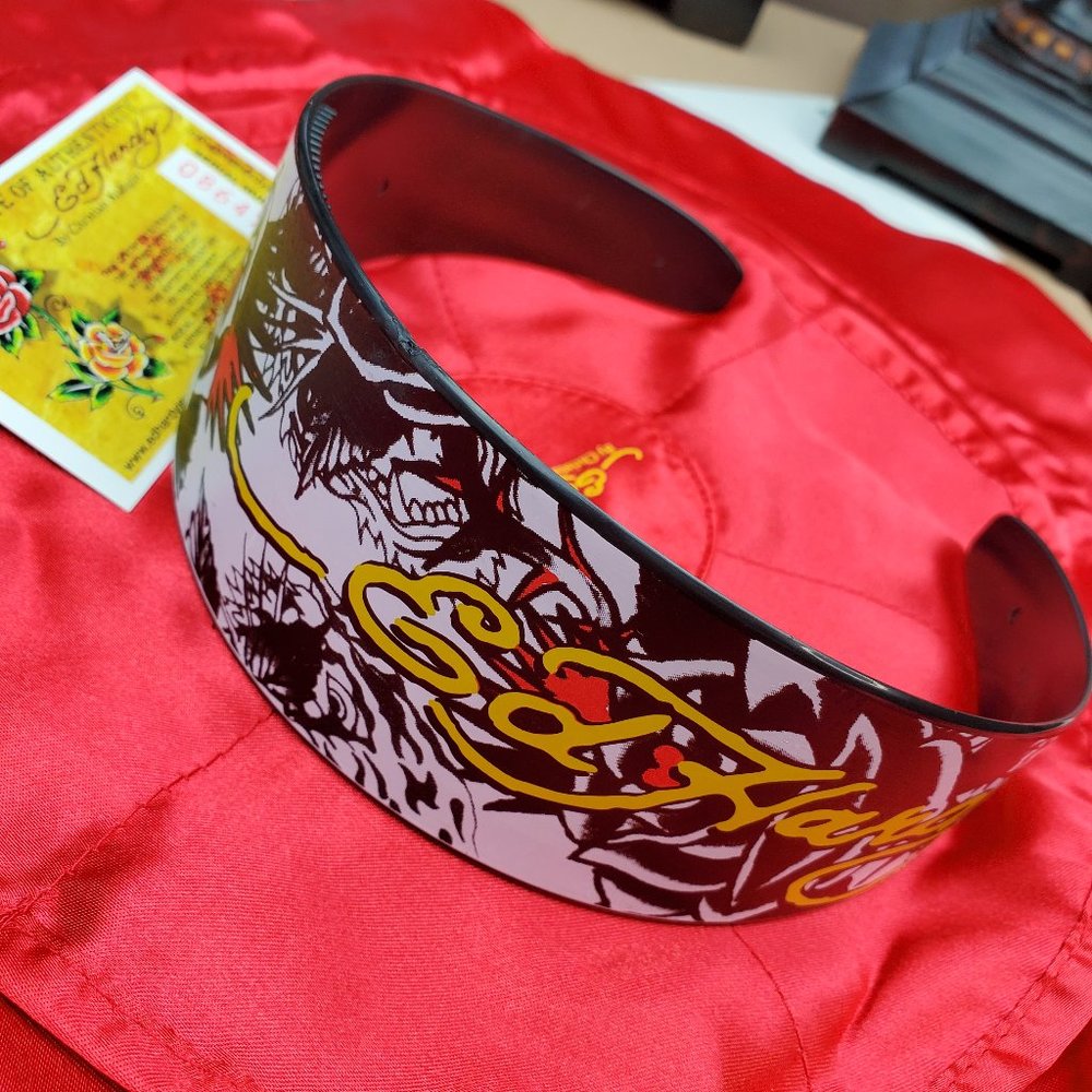 ED HARDY VINTAGE Style Authentic Hair Band / Tattoo picture print